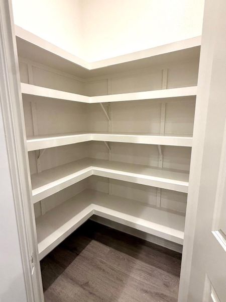 Big walk in pantry! Big walk in pantry!