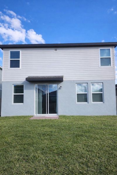 Exterior details and patio area of a home in Villamar - Classic Series, Winter Haven (Image 3).