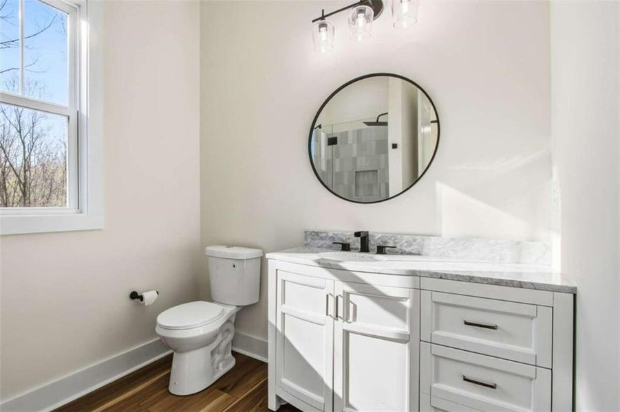 Furnished interior view inside a new home in , Winston (Image 35).