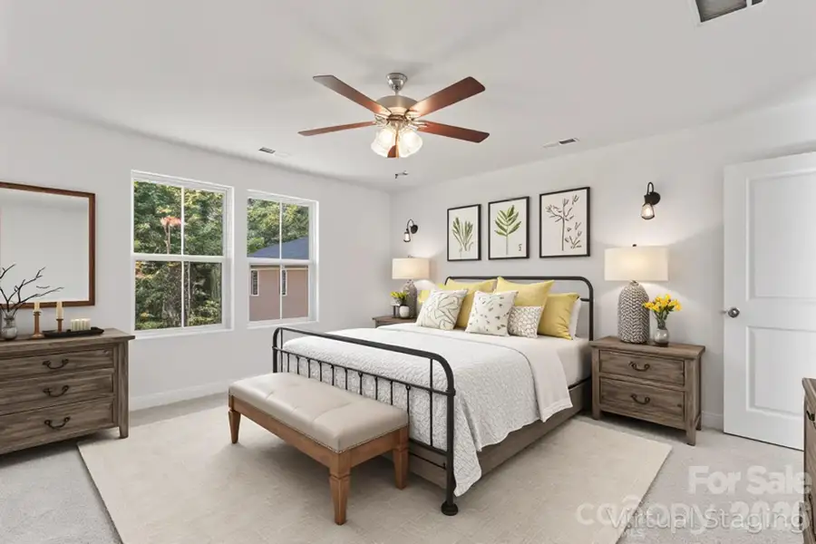 Furnished interior view inside a new home in , Charlotte (Image 6). Furnished interior view inside a new home in , Charlotte (Image 6).