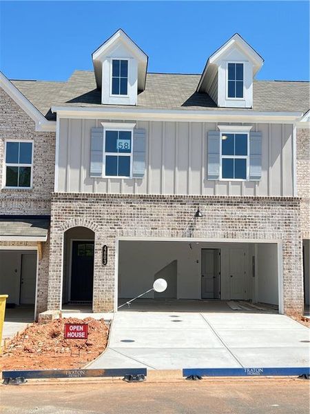 In-progress construction of a new home in Wilkins Walk, Mableton, GA (Image 29).
