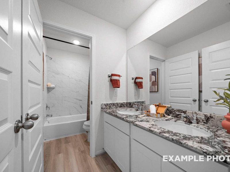 Furnished interior view inside a new home in Windmill Estates, Magnolia (Image 33).