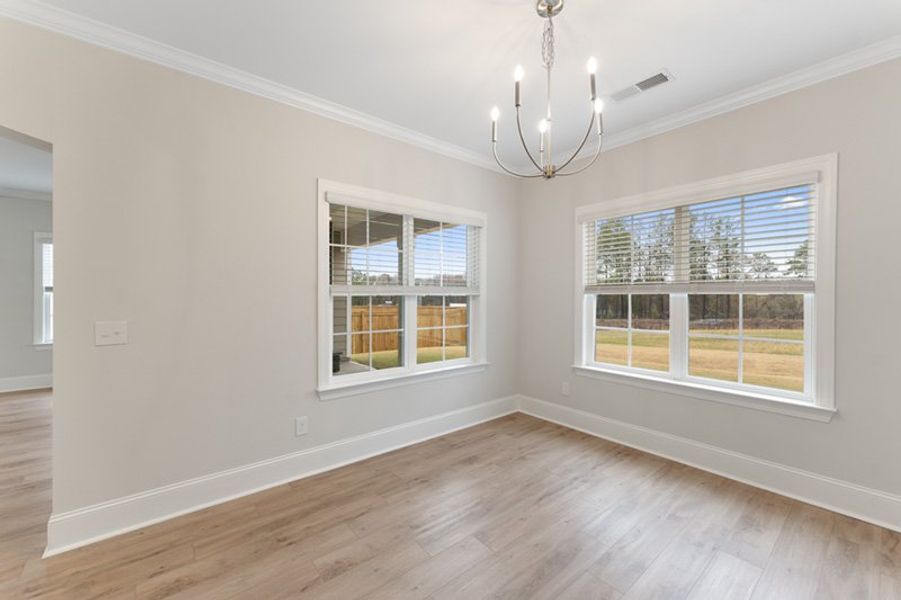 Spacious, unfurnished interior of a new home in Taylor Oaks, Greenville (Image 18).