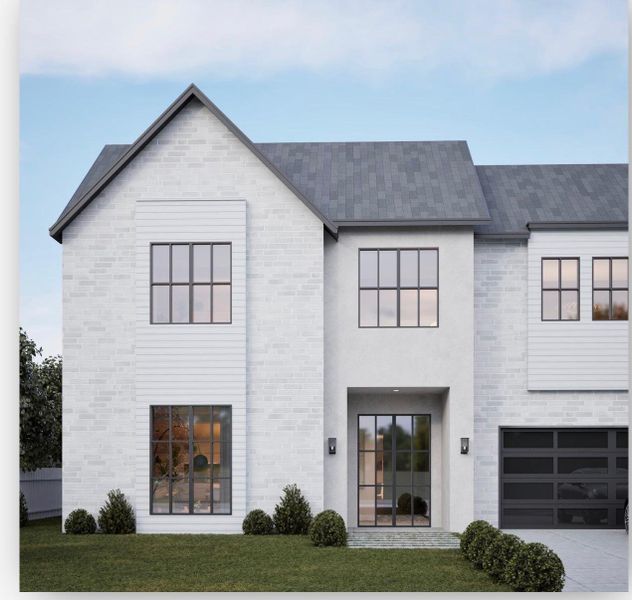 Front exterior of a new home in , Houston, TX, highlighting curb appeal (Image 7).