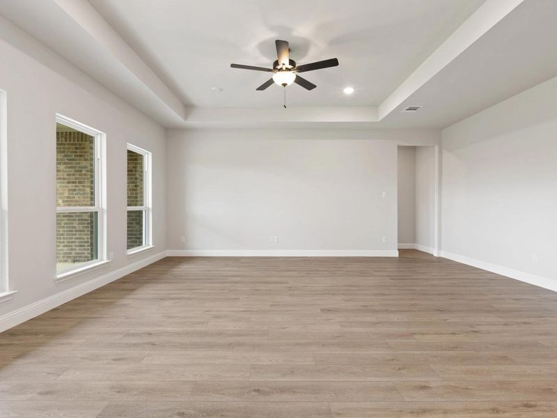 Representative unfurnished interior of a home built from the The Harrison C by Davidson Homes LLC in Waverly Estates, Josephine (Image 16). Representative unfurnished interior of a home built from the The Harrison C by Davidson Homes LLC in Waverly Estates, Josephine (Image 16).