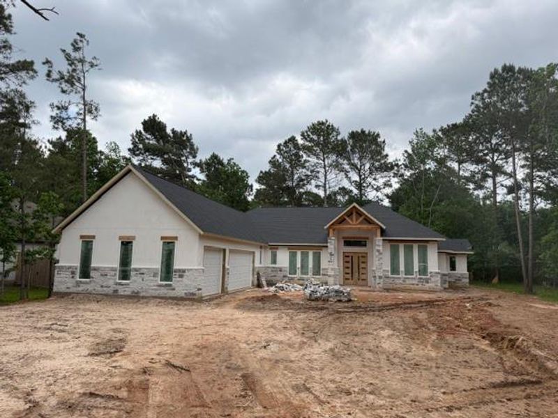 In-progress construction of a new home in , Magnolia, TX (Image 3).
