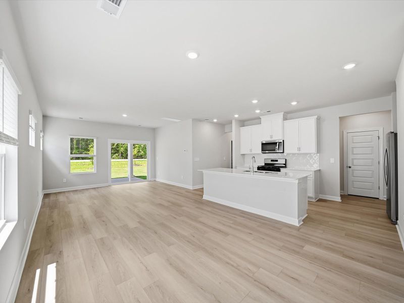 Spacious, unfurnished interior of a new home in The Farm at Wells Creek - Heritage Collection, Gray Court (Image 9). Spacious, unfurnished interior of a new home in The Farm at Wells Creek - Heritage Collection, Gray Court (Image 9).