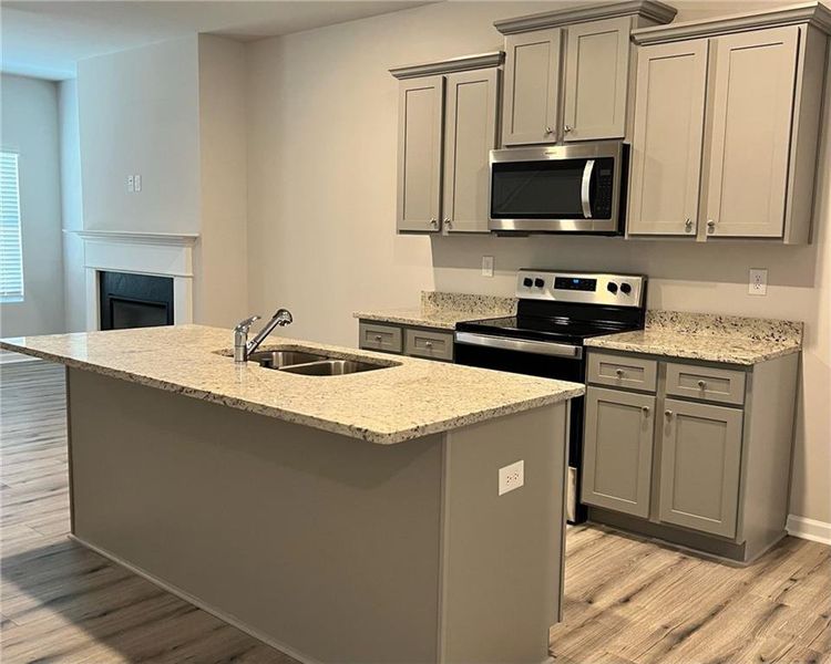 Furnished interior view inside a new home in , Union City (Image 6).