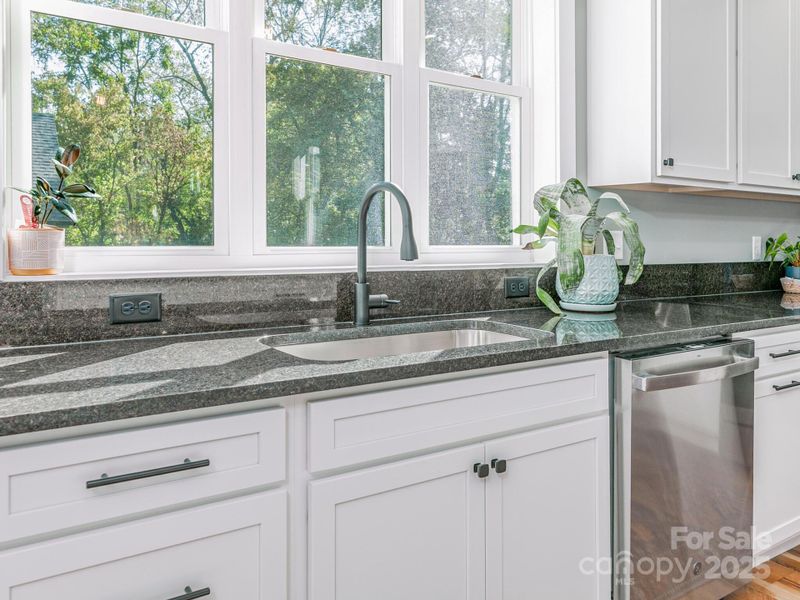 Close-up of interior finishes inside a home in , Asheville (Image 22).