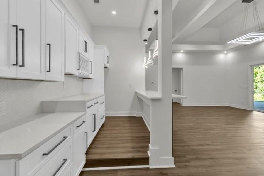 Furnished interior view inside a new home in , Atlanta (Image 13).