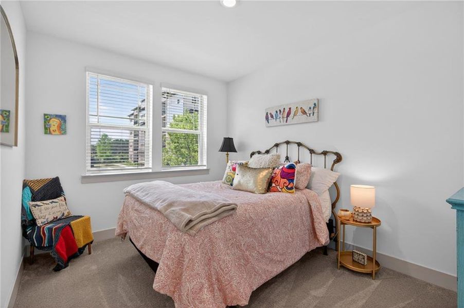 Furnished interior view inside a new home in Gatherings® at Herrington, Cumming (Image 12).
