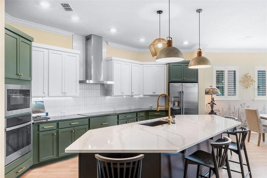 Furnished interior view inside a new home in , St. Cloud (Image 13).