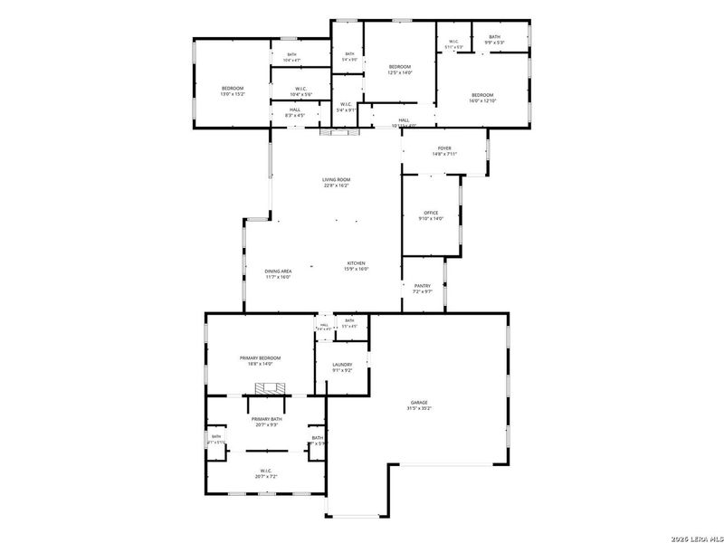 2D floor plan layout of this home in , Seguin, TX (Image 5). 2D floor plan layout of this home in , Seguin, TX (Image 5).