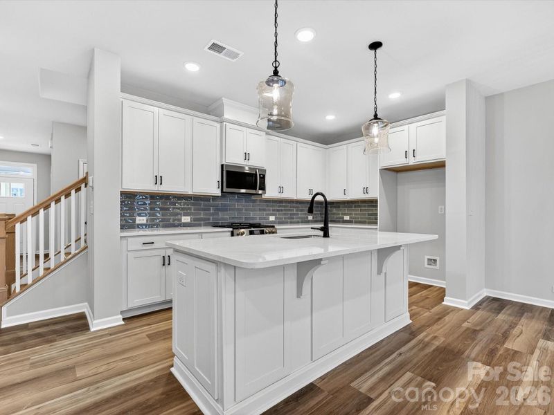 Furnished interior view inside a new home in North Creek Village, Huntersville (Image 6).