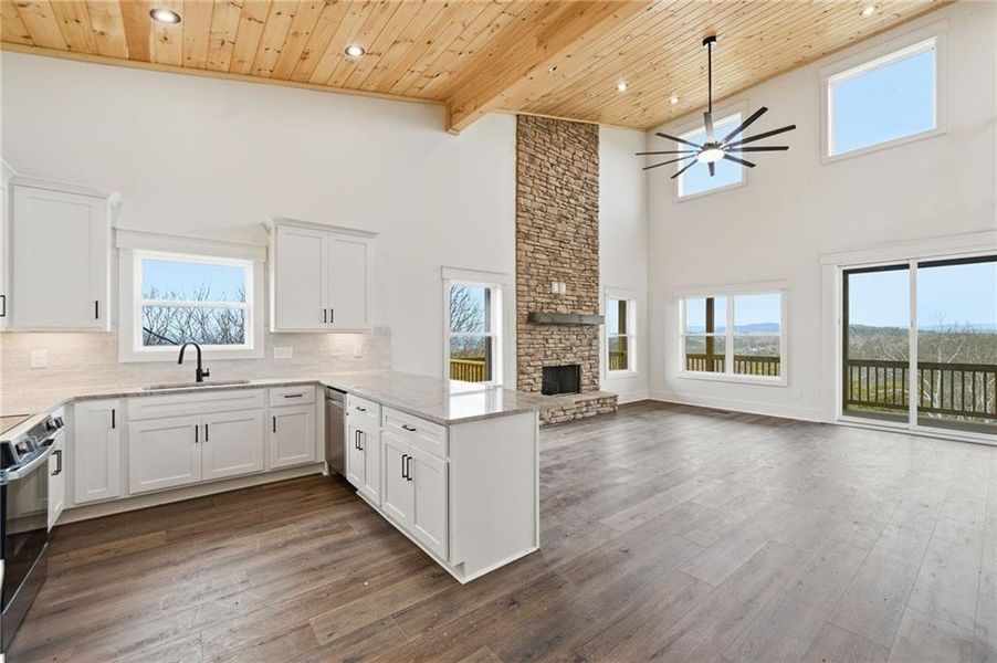 Furnished interior view inside a new home in , Ranger (Image 7).