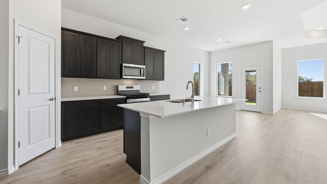 Furnished interior view inside a new home in Morning Ridge, Princeton (Image 3).