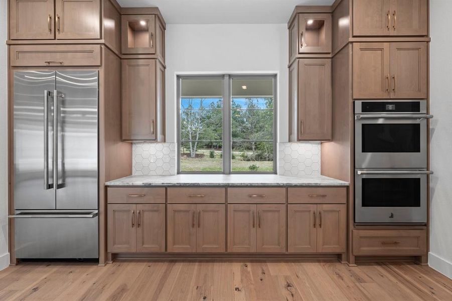 Stacked Cabinets to Maximize Storage