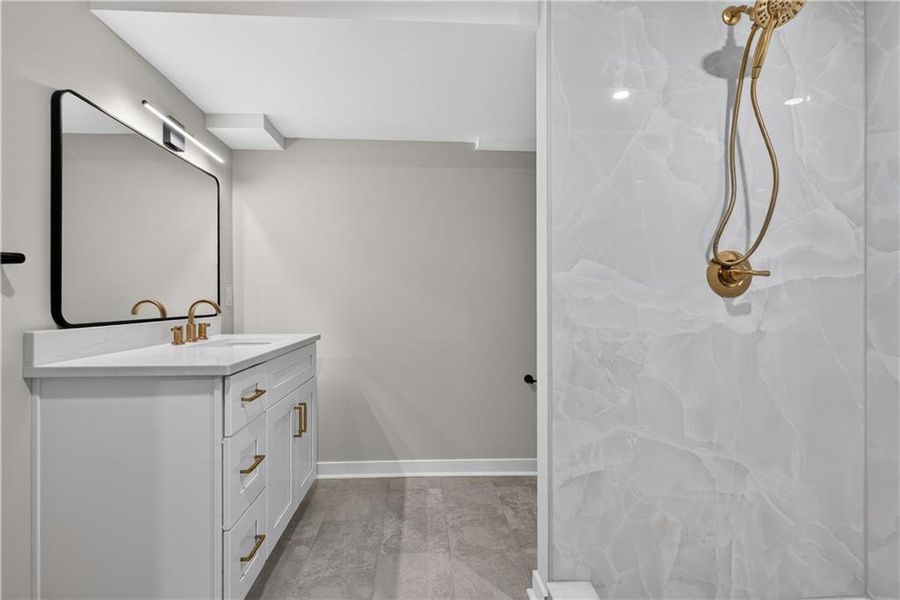 Furnished interior view inside a new home in , Dunwoody (Image 47).