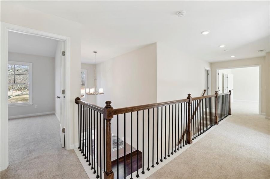 Furnished interior view inside a new home in , Sugar Hill (Image 5).