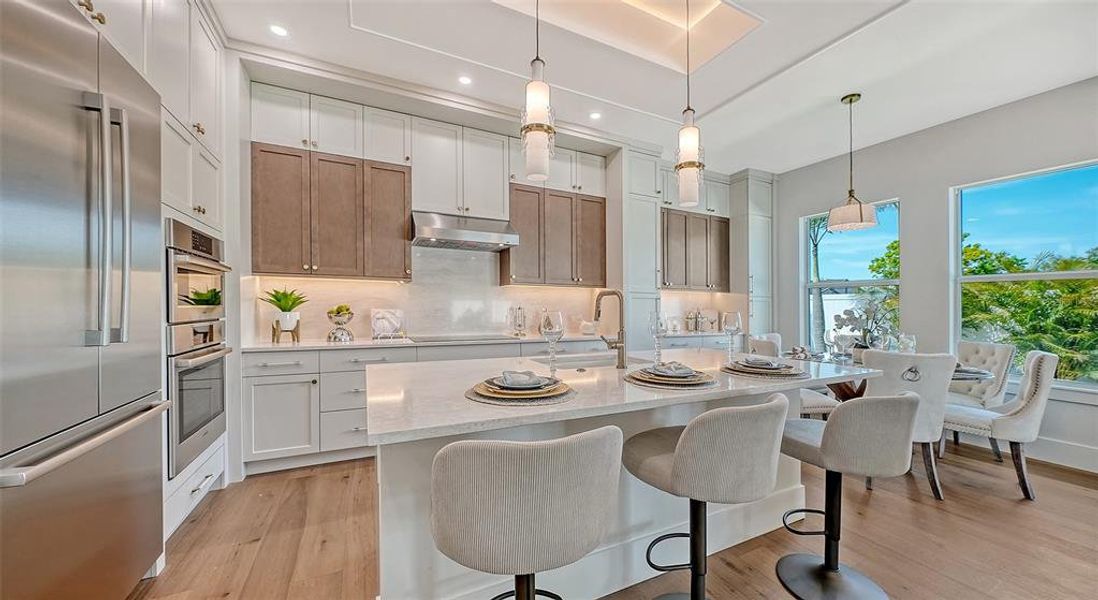 Furnished interior view inside a new home in , Bradenton (Image 9).