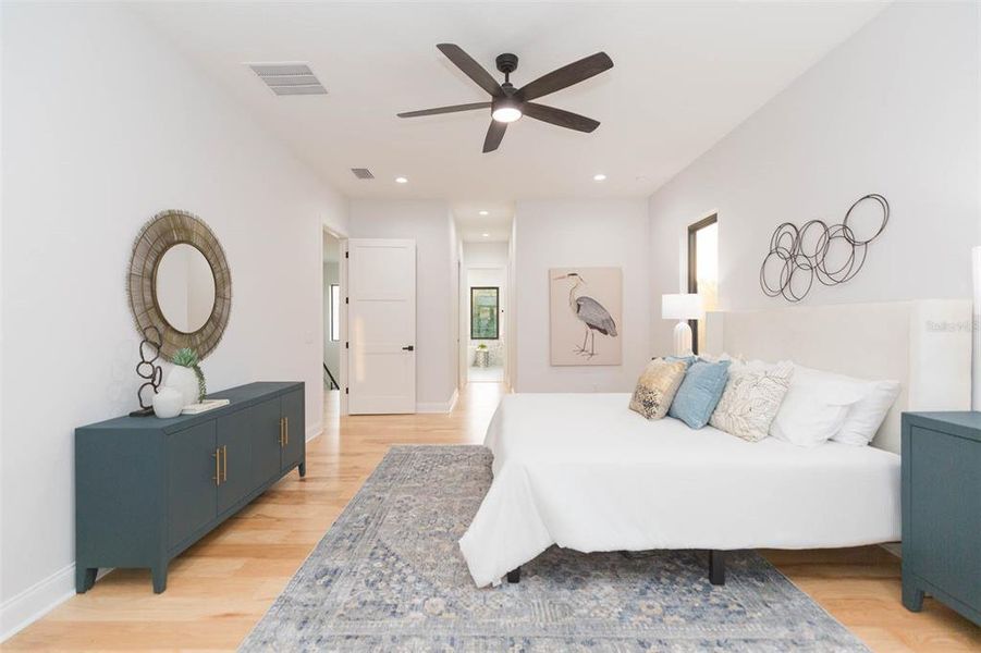 Furnished interior view inside a new home in , Tampa (Image 35). Furnished interior view inside a new home in , Tampa (Image 35).