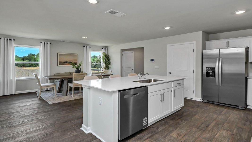 Furnished interior view inside a new home in Hunter's Branch, Hopkins (Image 8). Furnished interior view inside a new home in Hunter's Branch, Hopkins (Image 8).