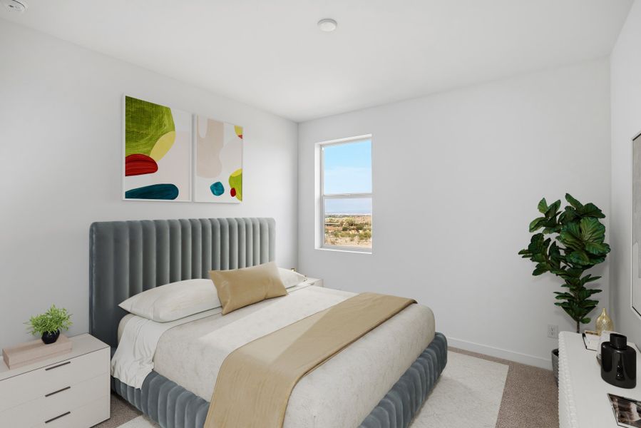 Furnished interior view inside a new home in Sanctuary, Phoenix (Image 12).