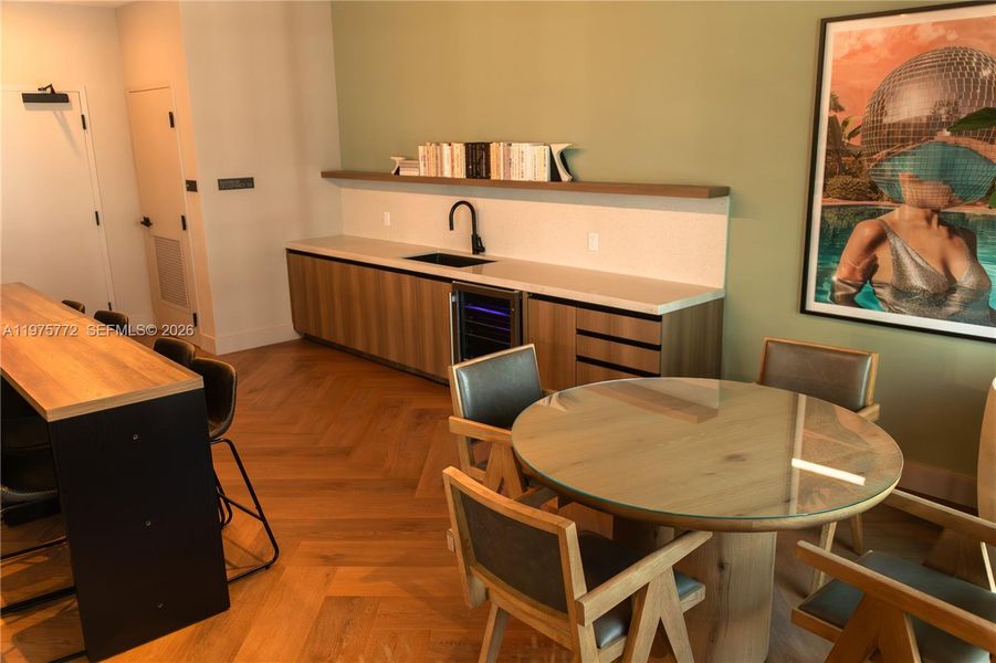 Furnished interior view inside a new home in , Miami (Image 19).