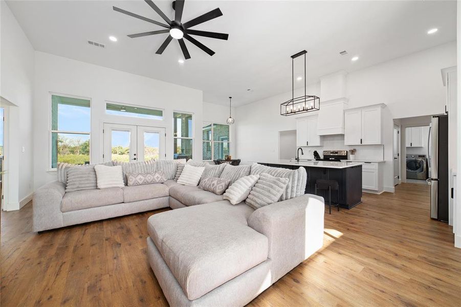 Furnished interior view inside a new home in , Brownwood (Image 5).