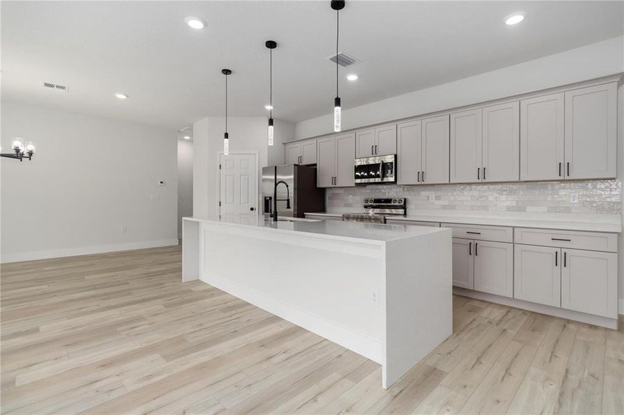 Furnished interior view inside a new home in , Palm Bay (Image 9). Furnished interior view inside a new home in , Palm Bay (Image 9).