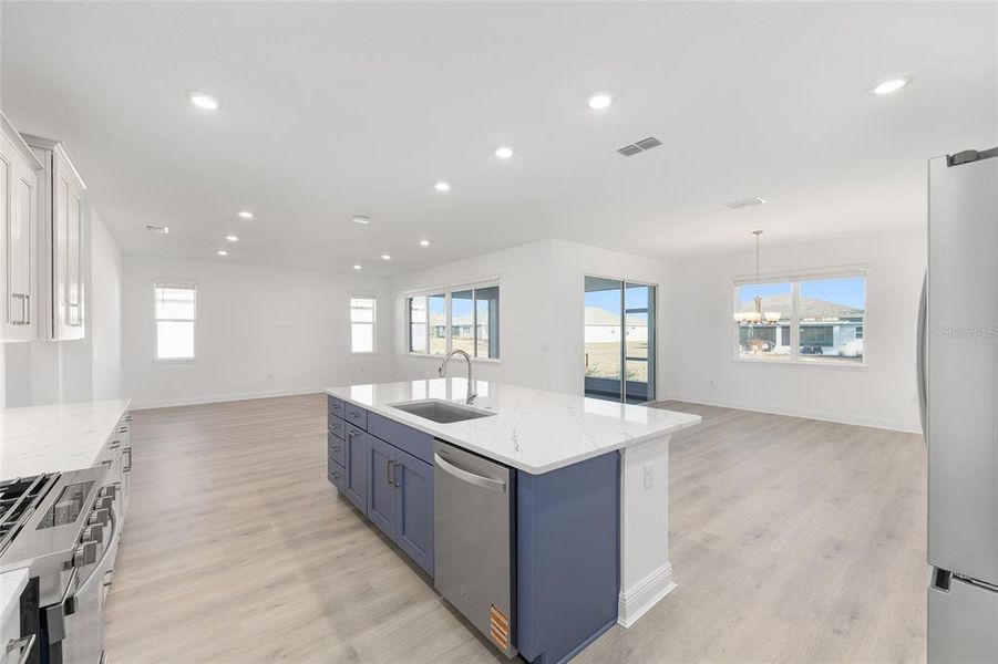 Furnished interior view inside a new home in , Ocala (Image 12).