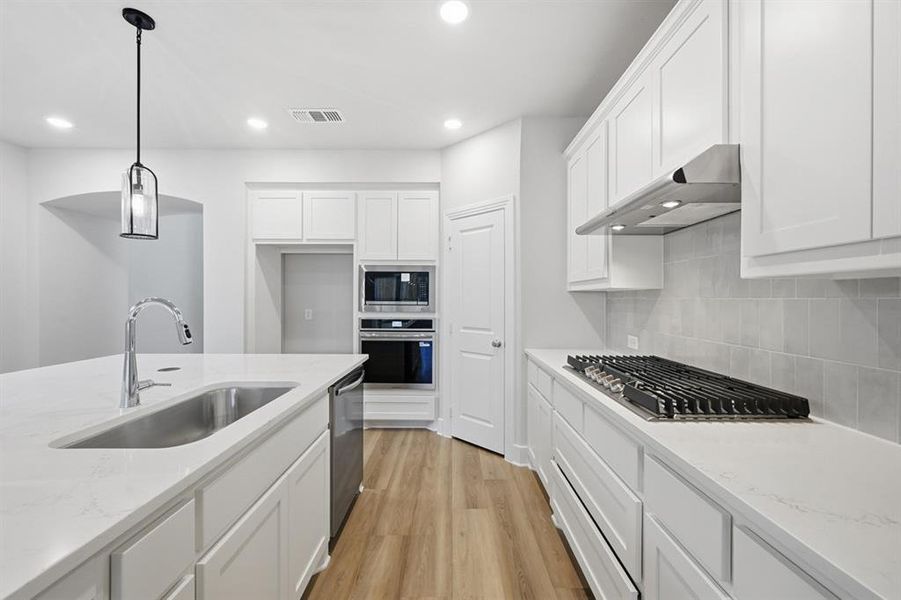 Furnished interior view inside a new home in Bel Air Village: 40ft. lots, Sherman (Image 11). Furnished interior view inside a new home in Bel Air Village: 40ft. lots, Sherman (Image 11).