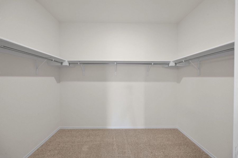 Spacious, unfurnished interior of a new home in Salerno - Classic Collection, Round Rock (Image 23).