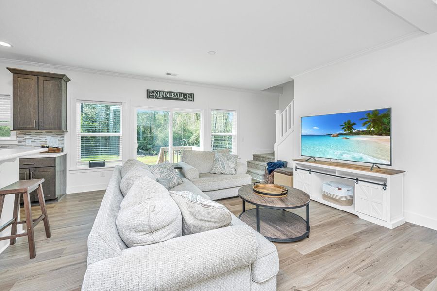 Furnished interior view inside a new home in , Cottageville (Image 27).
