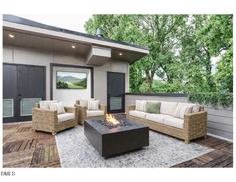 Rooftop deck Rooftop deck