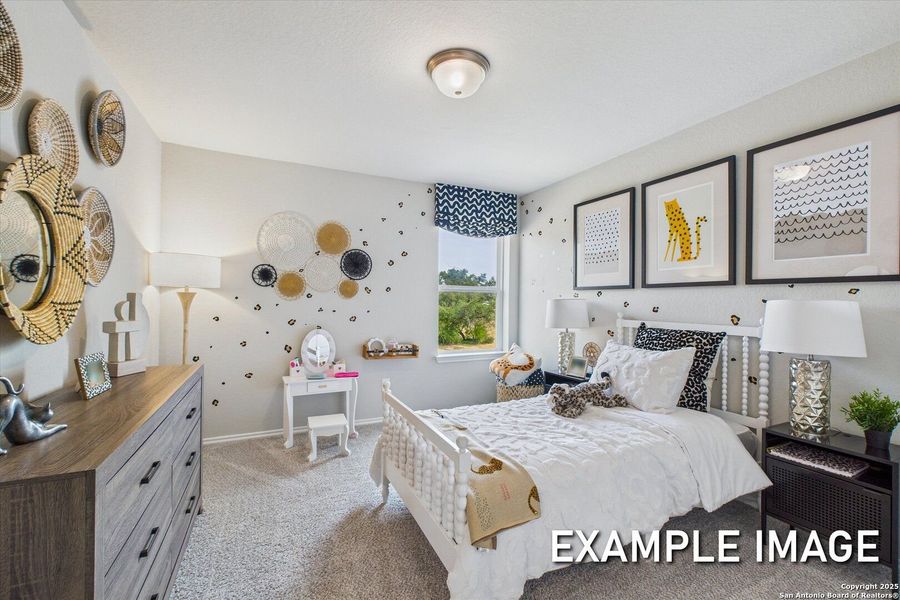 Furnished interior view inside a new home in Agave, San Antonio (Image 33).