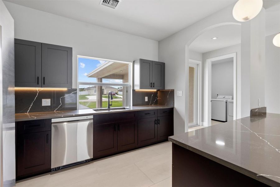 Furnished interior view inside a new home in , Port St. Lucie (Image 15).