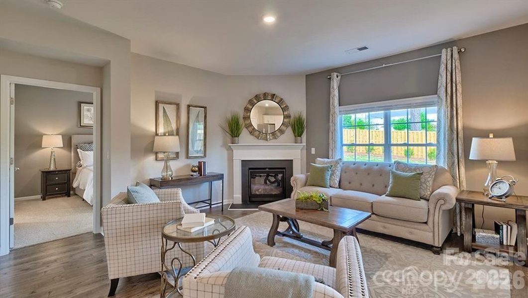 Furnished interior view inside a new home in Clark Creek Landing, Lincolnton (Image 9).