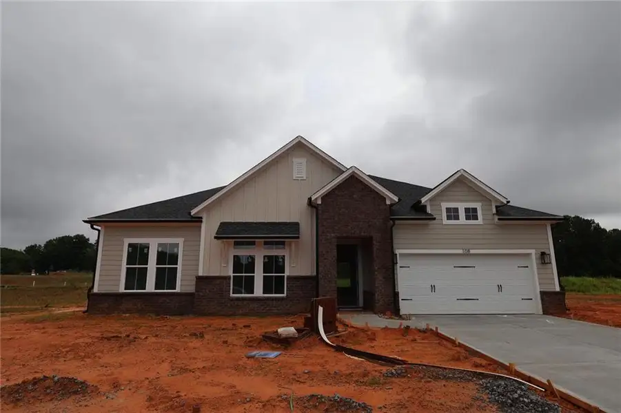 In-progress construction of a new home in Old Mill Preserve, Dallas, GA (Image 9).