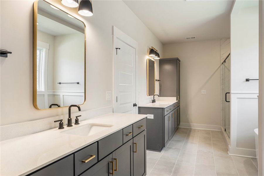 Furnished interior view inside a new home in Anderson County Homes, Belton (Image 8).