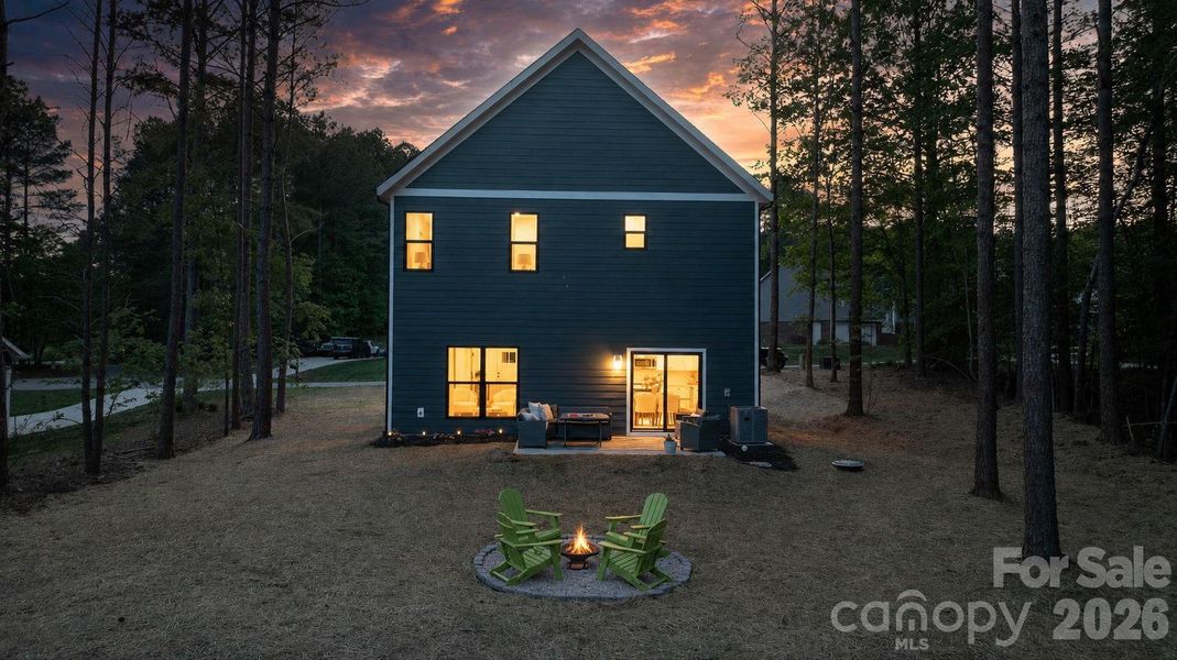 Front exterior of a new home in , Hickory, NC, highlighting curb appeal (Image 26).