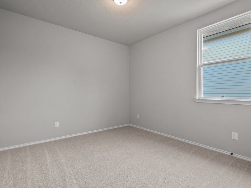 Representative unfurnished interior of a home built from the The Glenwood E by Davidson Homes LLC in Bricewood, San Antonio (Image 31).