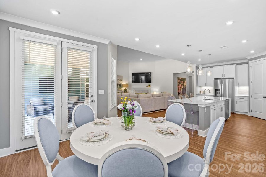 Furnished interior view inside a new home in , Salisbury (Image 19).
