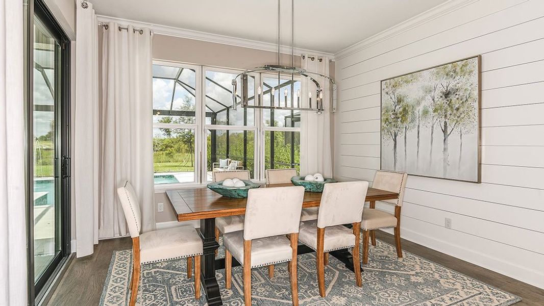 Representative furnished interior of a home built from the Java by Taylor Morrison in Ardisia Park, New Smyrna Beach (Image 8).