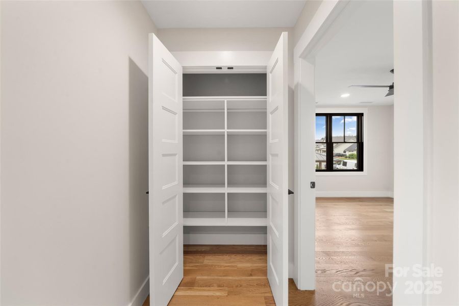 Upper Bedroom closet Upper Bedroom closet