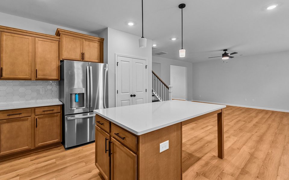 Furnished interior view inside a new home in Watkins Landing, Kernersville (Image 17).