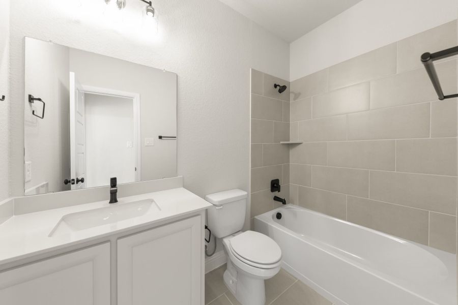 Furnished interior view inside a new home in Sutton Fields, Celina (Image 10). Furnished interior view inside a new home in Sutton Fields, Celina (Image 10).