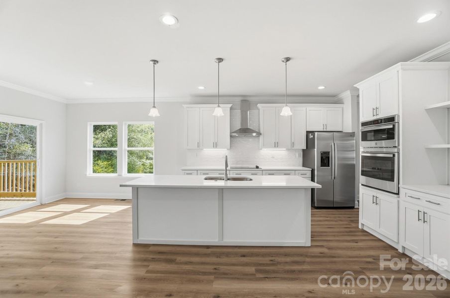 Furnished interior view inside a new home in , Albemarle (Image 6). Furnished interior view inside a new home in , Albemarle (Image 6).