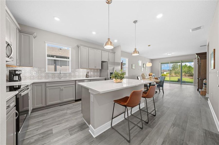 Furnished interior view inside a new home in , Ocala (Image 7).