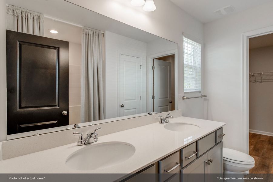 Furnished interior view inside a new home in Braxton Place, Moore (Image 8).